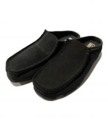 CLARKS（クラークス）の古着「Wallabee Slip」｜ブラック