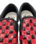 中古・古着 OTW by VANS (オーティーダブリュー バイ バンズ) Otw Classic Slip-on 98 vi ブラック×レッド サイズ:27.5ｃｍ：8000円