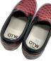 中古・古着 Otw by VANS (オーティーダブリュー バイ バンズ) Otw Classic Slip-on 98 vi ブラック×レッド サイズ:27.5：8000円