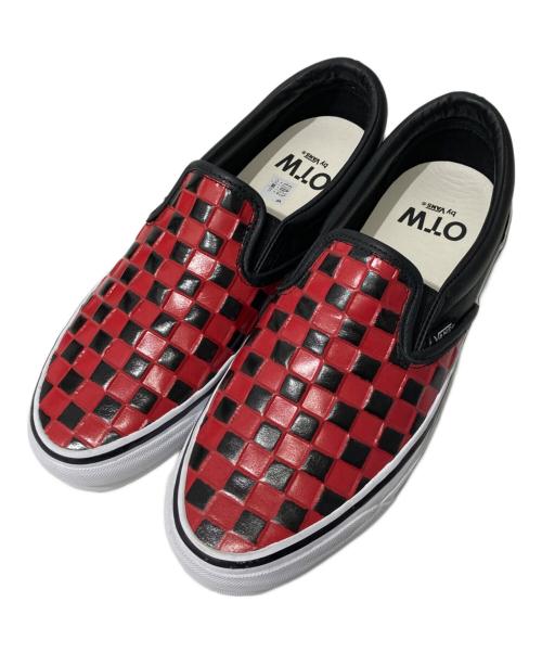 OTW by Vans（オーティーダブリュー バイ バンズ）Otw by VANS (オーティーダブリュー バイ バンズ) スニーカー ブラック×レッド サイズ:27の古着・服飾アイテム