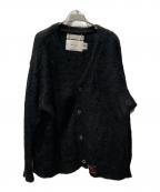 DAIRIKUダイリク）の古着「Mohair Knit Cardigan」｜ブラック