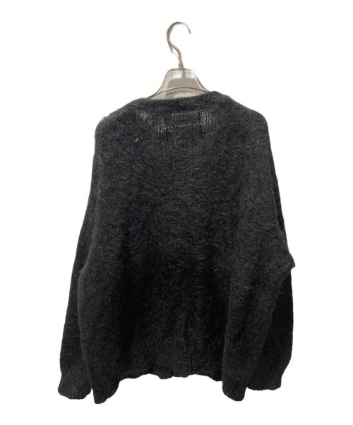 DAIRIKU（ダイリク）DAIRIKU (ダイリク) Mohair Knit Cardigan ブラック サイズ:Fの古着・服飾アイテム