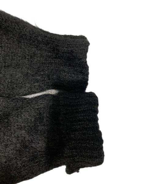 DAIRIKU（ダイリク）DAIRIKU (ダイリク) Mohair Knit Cardigan ブラック サイズ:Fの古着・服飾アイテム
