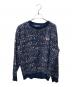 BoTT（ボット）の古着「Paint Sweater」｜ネイビー
