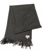 JOHNSTONS OF ELGINジョンストンズオブエルガン）の古着「カシミャマフラー」｜グレー