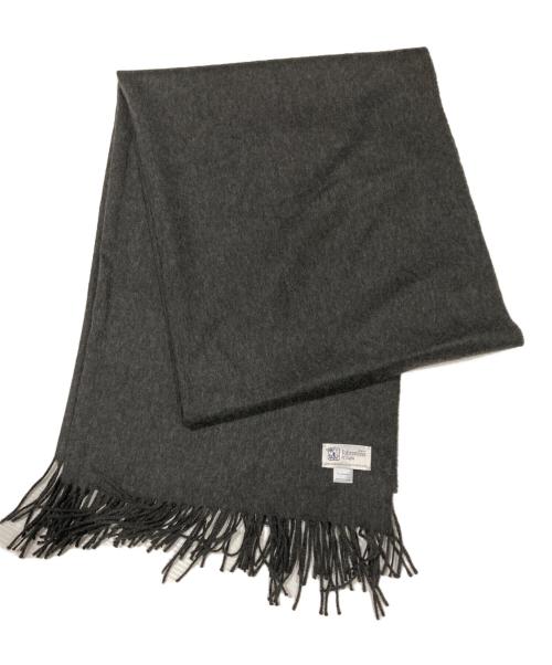 JOHNSTONS OF ELGIN（ジョンストンズオブエルガン）JOHNSTONS OF ELGIN (ジョンストンズオブエルガン) カシミャマフラー グレーの古着・服飾アイテム