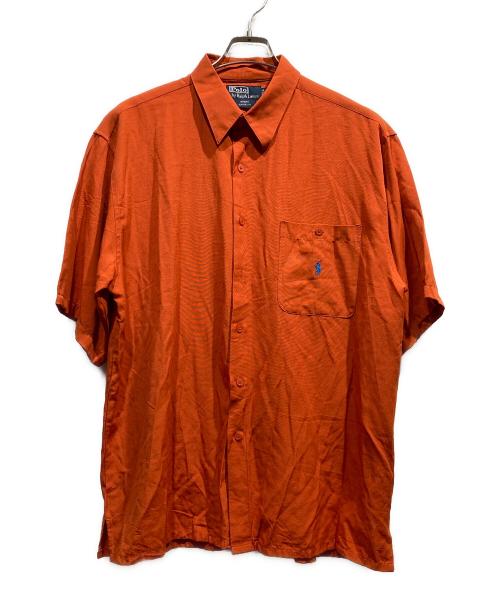 POLO RALPH LAUREN（ポロ・ラルフローレン）POLO RALPH LAUREN (ポロ・ラルフローレン) 半袖シャツ オレンジ サイズ:Lの古着・服飾アイテム