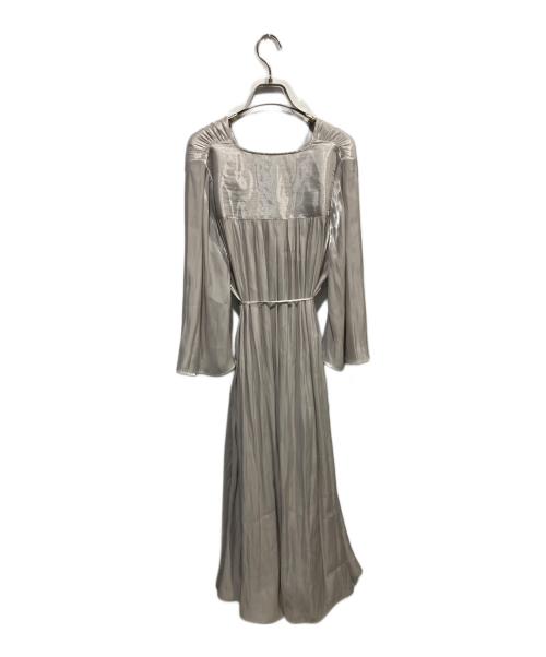 Ameri（アメリ）Ameri (アメリ) MEDI GATHER NEGLIGEE DRESS シルバー サイズ:Sの古着・服飾アイテム