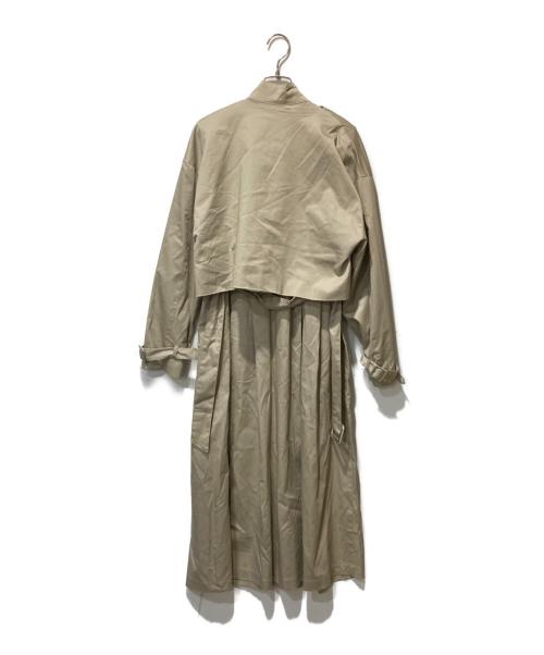 KBF（ケービーエフ）KBF (ケービーエフ) 3WAYスプリングコート ベージュ サイズ:FREEの古着・服飾アイテム