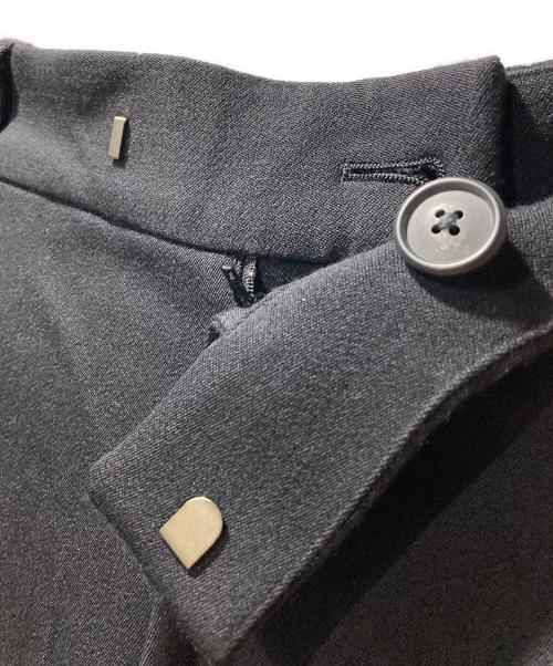 MB ULTIMATE FABRIC（エムビーアルティメットファブリック）MB ULTIMATE FABRIC (エムビーアルティメットファブリック) ハイエンド尾州ウールフロントシームハカマスラックス ブラック サイズ:Sの古着・服飾アイテム