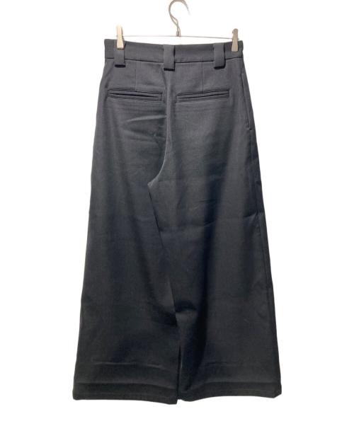 MB ULTIMATE FABRIC（エムビーアルティメットファブリック）MB ULTIMATE FABRIC (エムビーアルティメットファブリック) ハイエンド尾州ウールフロントシームハカマスラックス ブラック サイズ:Sの古着・服飾アイテム