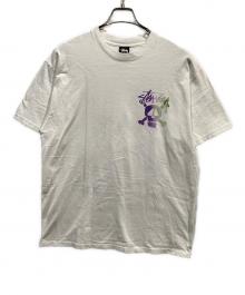 stussy（ステューシー）の古着「スカルプリントTシャツ」｜ホワイト
