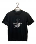 BLACK LABEL CRESTBRIDGEブラックレーベル クレストブリッジ）の古着「Tシャツ」｜ブラック