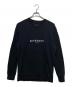 GIVENCHY（ジバンシィ）の古着「ロゴスウェット」｜ブラック