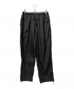 ATONエイトン）の古着「ハンドダイナイロンパンツ」｜ブラック
