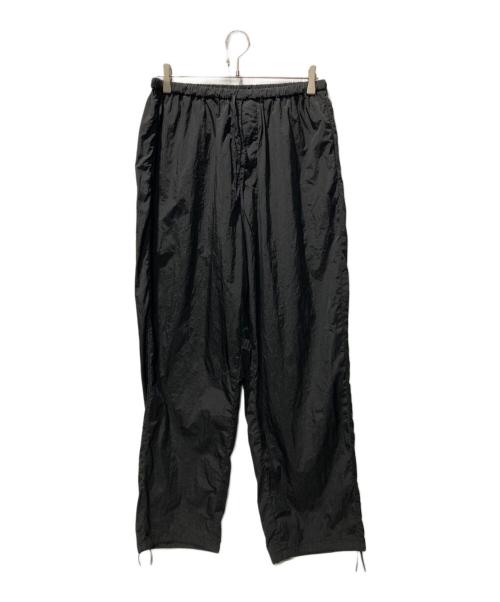 ATON（エイトン）ATON (エイトン) ハンドダイナイロンパンツ ブラック サイズ:4の古着・服飾アイテム