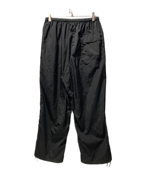 ATON（エイトン）ATON (エイトン) ハンドダイナイロンパンツ ブラック サイズ:4の古着・服飾アイテム