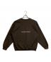 CABARETPOVAL (キャバレーポバール) NO Crewkneck Sweatshirt ブラウン サイズ:XXL：6000円