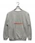 CABARETPOVAL (キャバレーポバール) NO Crewkneck Sweatshirt グレー サイズ:M：6000円
