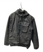 C.P COMPANYシーピーカンパニー）の古着「Ba-TIC GARMENT DYEINGゴーグルジャケット」｜ブラック