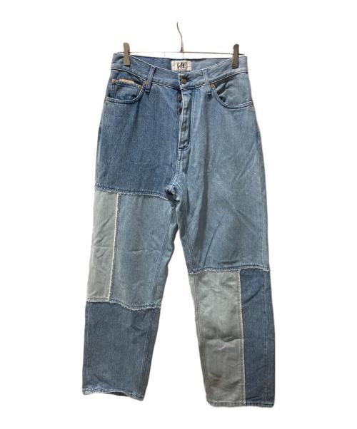 Eytys（エイティーズ）Eytys (エイティーズ) パッチワークデニムパンツ インディゴ サイズ:28/32の古着・服飾アイテム