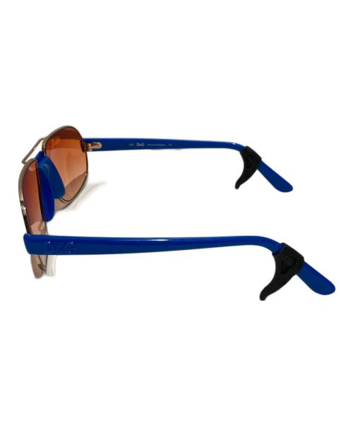 DOLCE & GABBANA（ドルチェ＆ガッバーナ）DOLCE & GABBANA (ドルチェ＆ガッバーナ) サングラス ブルー サイズ:56□17 140の古着・服飾アイテム