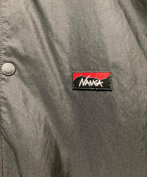 NANGA（ナンガ）NANGA (ナンガ) リブカラーコーチジャケット ブラック サイズ:Lの古着・服飾アイテム