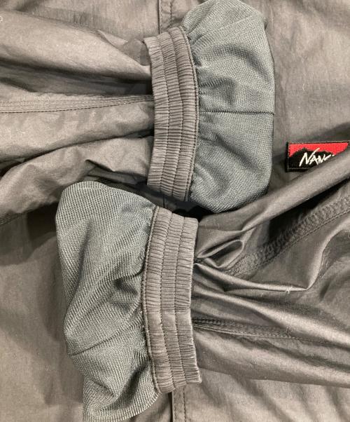 NANGA（ナンガ）NANGA (ナンガ) リブカラーコーチジャケット ブラック サイズ:Lの古着・服飾アイテム