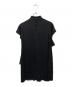 FOXEY NEWYORK (フォクシーニューヨーク) 半袖フリルワンピース ネイビー サイズ:38：9000円