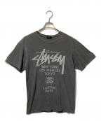 stussyステューシー）の古着「Tシャツ」｜グレー