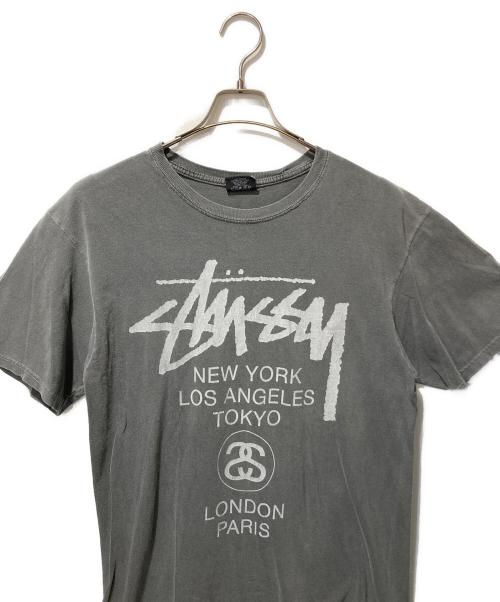 stussy（ステューシー）stussy (ステューシー) Tシャツ グレー サイズ:Mの古着・服飾アイテム