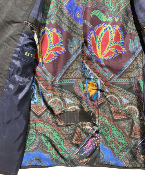 ETRO（エトロ）ETRO (エトロ) セットアップスーツ グレー サイズ:56の古着・服飾アイテム