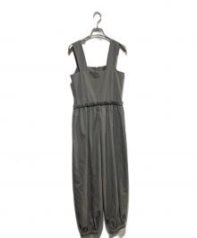 LOEFF（ロエフ）の古着「トロピカルウールサロペット」｜グレー