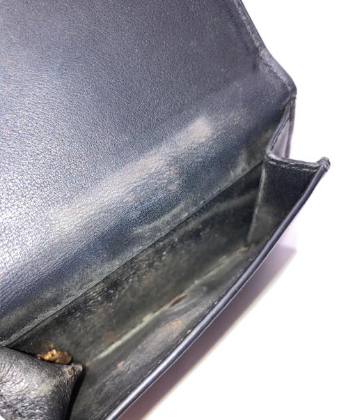 SAINT LAURENT（サンローラン）SAINT LAURENT (サンローラン) 3つ折り財布 ブラックの古着・服飾アイテム