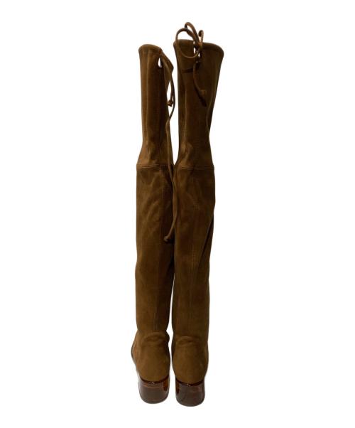 STUART WEITZMAN（スチュアートワイツマン）STUART WEITZMAN (スチュアートワイツマン) ロングブーツ ブラウン サイズ:35 1/2の古着・服飾アイテム