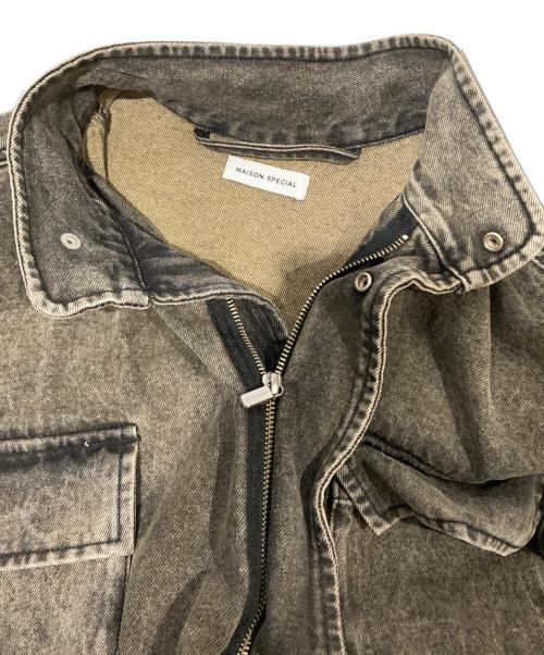 MAISON SPECIAL（メゾンスペシャル）MAISON SPECIAL (メゾンスペシャル) デニムジャケット グレー サイズ:FREEの古着・服飾アイテム