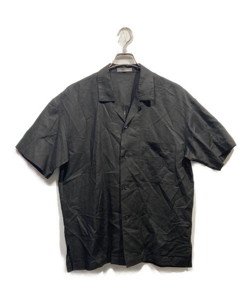 ISSEY MIYAKE MEN（イッセイミヤケメン）ISSEY MIYAKE MEN (イッセイミヤケメン) 80’S半袖シャツ ブラック サイズ:Mの古着・服飾アイテム