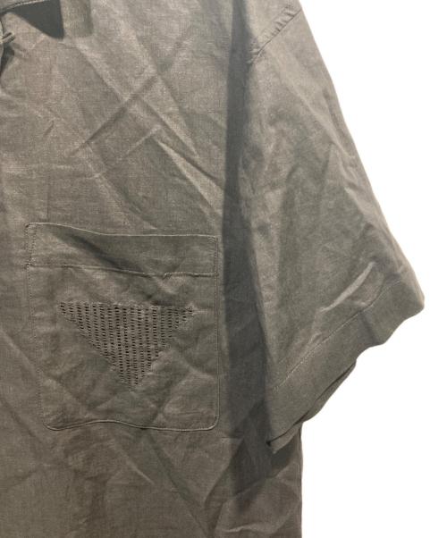 ISSEY MIYAKE MEN（イッセイミヤケメン）ISSEY MIYAKE MEN (イッセイミヤケメン) 80’S半袖シャツ ブラック サイズ:Mの古着・服飾アイテム