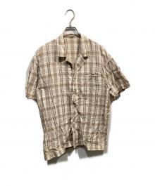 ISSEY MIYAKE（イッセイミヤケ）の古着「80’S 半袖シャツ」｜ベージュ