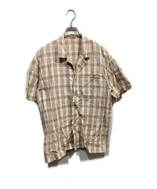 ISSEY MIYAKE（イッセイミヤケ）ISSEY MIYAKE (イッセイミヤケ) 80’S 半袖シャツ ベージュ サイズ:FREEの古着・服飾アイテム