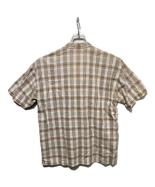 ISSEY MIYAKE（イッセイミヤケ）ISSEY MIYAKE (イッセイミヤケ) 80’S 半袖シャツ ベージュ サイズ:FREEの古着・服飾アイテム