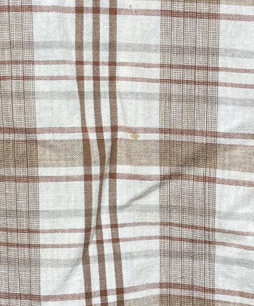 ISSEY MIYAKE（イッセイミヤケ）ISSEY MIYAKE (イッセイミヤケ) 80’S 半袖シャツ ベージュ サイズ:FREEの古着・服飾アイテム
