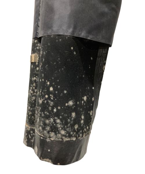 ISSEY MIYAKE（イッセイミヤケ）ISSEY MIYAKE (イッセイミヤケ) 80’S レザーパンツ ブラック サイズ:Ｌの古着・服飾アイテム