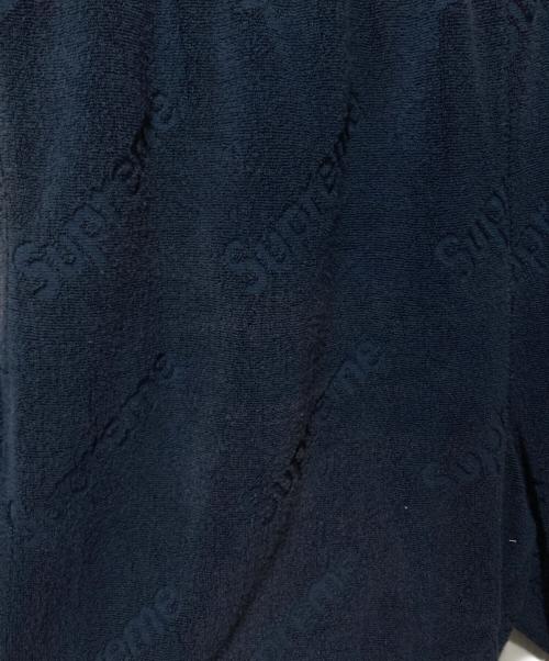 SUPREME（シュプリーム）Supreme (シュプリーム) パイルショートパンツ/19SS テリーロゴショーツ ネイビー サイズ:Ⅼの古着・服飾アイテム