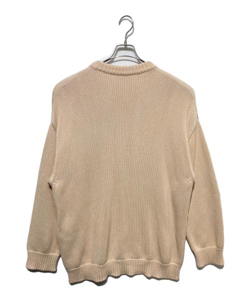 BALENCIAGA（バレンシアガ）BALENCIAGA (バレンシアガ) エンブロダイリーニット ベージュ サイズ:Sの古着・服飾アイテム