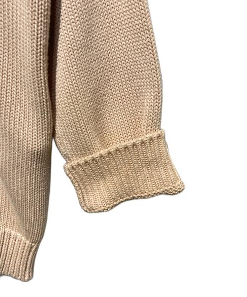BALENCIAGA（バレンシアガ）BALENCIAGA (バレンシアガ) エンブロダイリーニット ベージュ サイズ:Sの古着・服飾アイテム