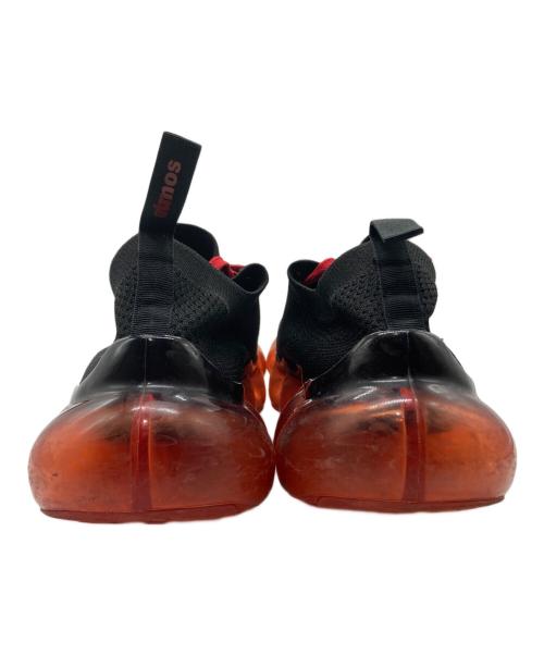 grounds（グラウンズ）grounds (グラウンズ) atmos (アトモス) ローカットスニーカー ブラック×レッド サイズ:27.5ｃｍの古着・服飾アイテム