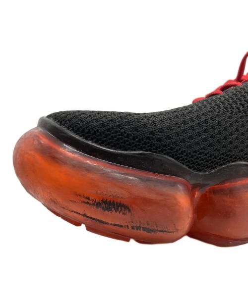 grounds（グラウンズ）grounds (グラウンズ) atmos (アトモス) ローカットスニーカー ブラック×レッド サイズ:27.5ｃｍの古着・服飾アイテム