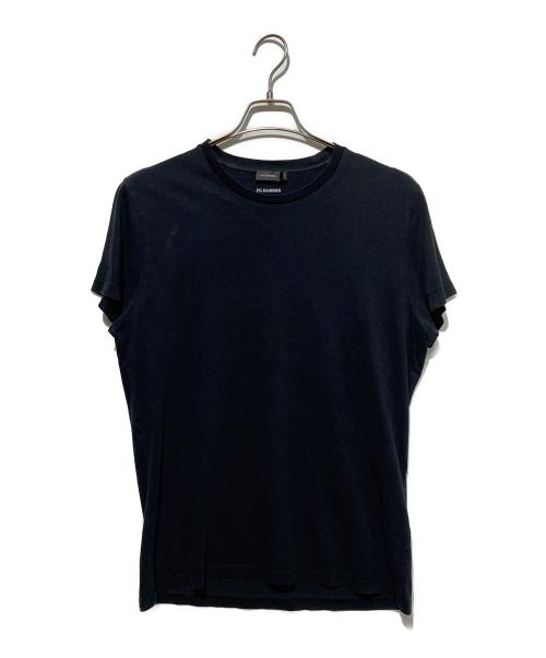 JIL SANDER（ジルサンダー）JIL SANDER (ジルサンダー) クルーネックTシャツ ブラック サイズ:Lの古着・服飾アイテム