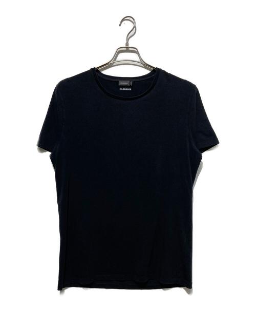JIL SANDER（ジルサンダー）JIL SANDER (ジルサンダー) クルーネックTシャツ ブラック サイズ:Lの古着・服飾アイテム